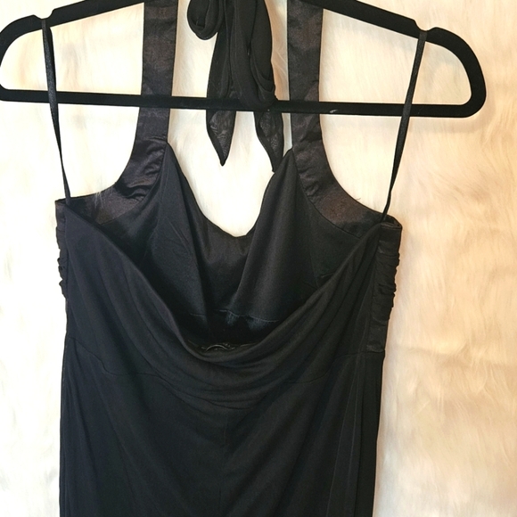 Prima Donna Classic Ruched Front Halter Lined Mini Dress - Picture 4 of 6